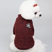 Pet clothing sweater