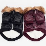 New Style Warm Pet Fur Collar Coat