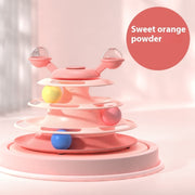 Pets Cat Toy Turntable Self-Hi Cat Teaser Pet Products